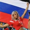 Россия организовала отличный чемпионат (Болельщица перед матчем группового этапа чемпионата мира по футболу | © РИА Новости, Нина Зотина) Болельщица перед мат…