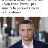 Расшифровываем Кличко: что хотел сказать киевский мэр итальянцам про войну, Зеленского и Трампа