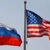 Пять территорий и пятая статья: Россия и США оказались 'на пороге чего-то важного' (© Фото : Открытые источники / Россия, США, флаги) © Фото : Открытые ис…