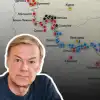 Полковник Геннадий Алехин: Россия создает сухопутный коридор, который позволит взять Купянск с севера (© Украина.ру / Алехин. Карта СВО.) © Украина.ру / Алехи…