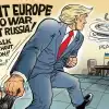Повелитель хаоса. Трамп уверен, что возвращает гегемонию США в мире (Фото : Ben Garrison) Фото : Ben Garrison