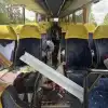 Атака на автобус с детьми, Фёдоров пригрозил Крыму. Итоги (Фото : Егор Ковальчук / Telegram / автобус в Брянской области после удара БПЛА ВС Украины) Фото : Егор Ковальчу…