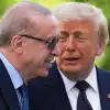 Саммит НАТО: Зеленского держат подальше от Трампа, звезда первого дня Эрдоган (На фото: президент Турции Реджеп Тайип Эрдоган и президент США Дональд Трамп (слева направо) во врем…) На фото: президент Т…