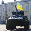Война будет обязательно. На сколько еще рассчитана Украина (БТР у мемориального комплекса Украина во Второй мировой войне. Киев, Украина) БТР у мемориального …