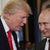 'Россия — наш противник' (Президент РФ Владимир Путин и президент США Дональд Трамп в перерыве рабочего заседания на саммите А…) Президент РФ Владими…