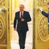 Парадоксы Путина: Строим 'Искандеры', живем хуже Болгарии, гордимся провалом на Олимпиаде (На фото: Президент России Владимир Путин (в центре) перед выступлением с ежегодным посланием Федерал…) На фото: Президент Р…