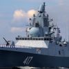 Флотский реестр. Какие корабли усилят ВМФ России к 2020 году (Фрегат Адмирал Горшков во время генеральной репетиции военно-морского парада ко дню ВМФ в Кронштадте) Фрегат Адмирал Горшк…