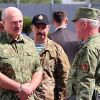 Лукашенко на границе