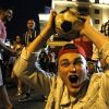 'Извини, Россия, мы неправы' (Российский болельщики празднуют победу России в матче с Египтом | © REUTERS, Maxim Shemetov) Российский болельщик…