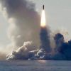 20 лет кошмара для 'Булавы' подошли к концу (На фото: залповый пуск баллистических ракет Булава с подводного крейсера Юрий Долгорукий (Фото: прес…) На фото: залповый пу…