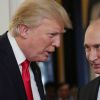 Перед встречей с Путиным у Трампа нашли 'деньги КГБ' (Президент РФ Владимир Путин и президент США Дональд Трамп. Архивное фото) Президент РФ Владими…