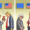 США наклонили Евросоюз